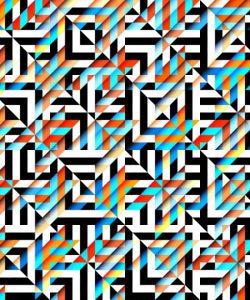 Abstract Houndstooth